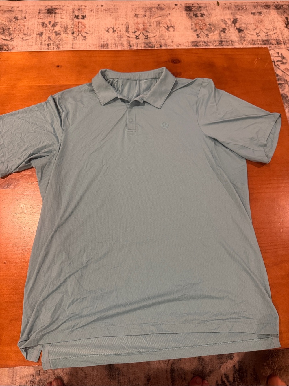 lululemon athletica Men's Aqua Performance Polo